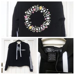 SOLD🍁NWT Miss Chievous Love Cropped Hoodie Size M